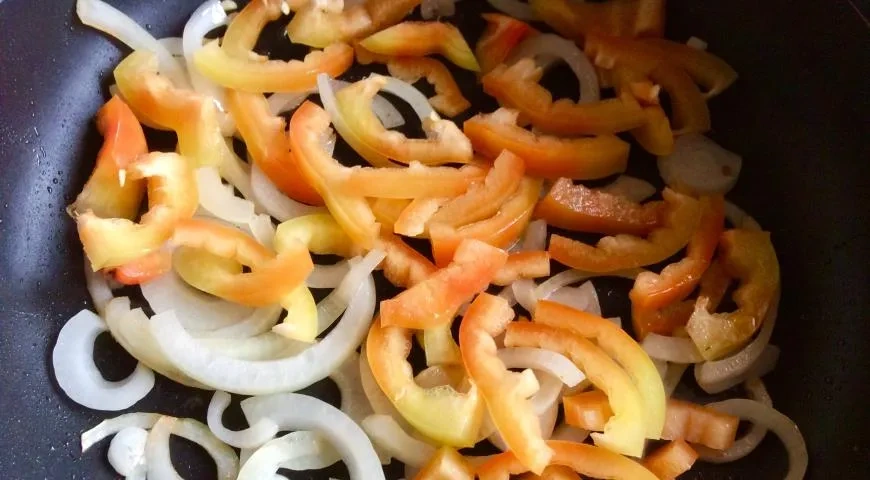 Домашний грузинский аджапсандал: шаг 7