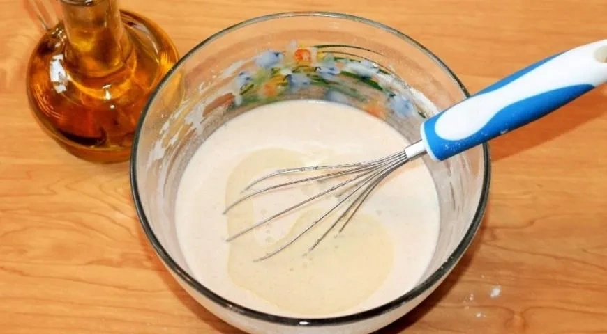 Фаршированные блины с икорным соусом: шаг 7