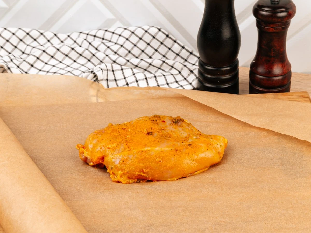 Шаг 7: Фитнес-грудка, запеченая с сладким перцем и специями