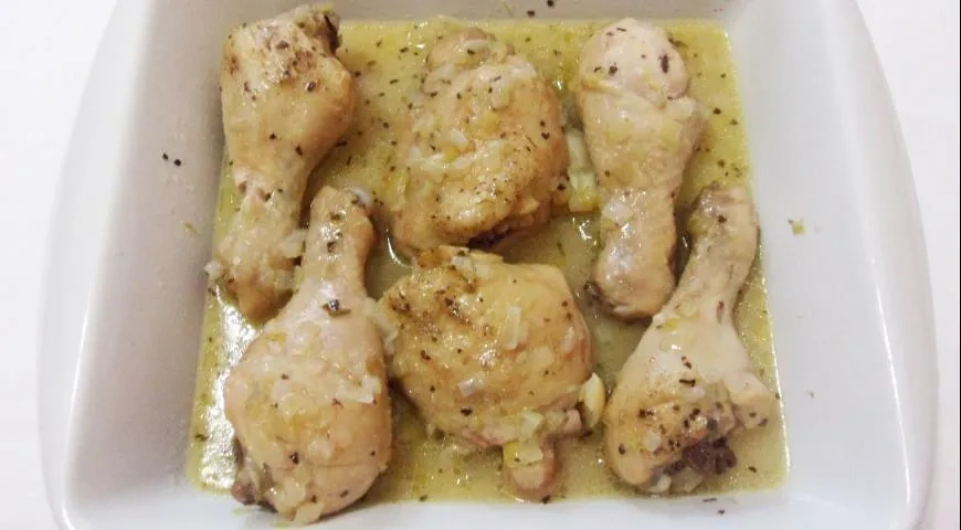 Фрикасе из курицы с шампиньонами и самыми доступными продуктами: шаг 7