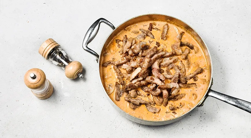 Фрикасе из свинины: шаг 7