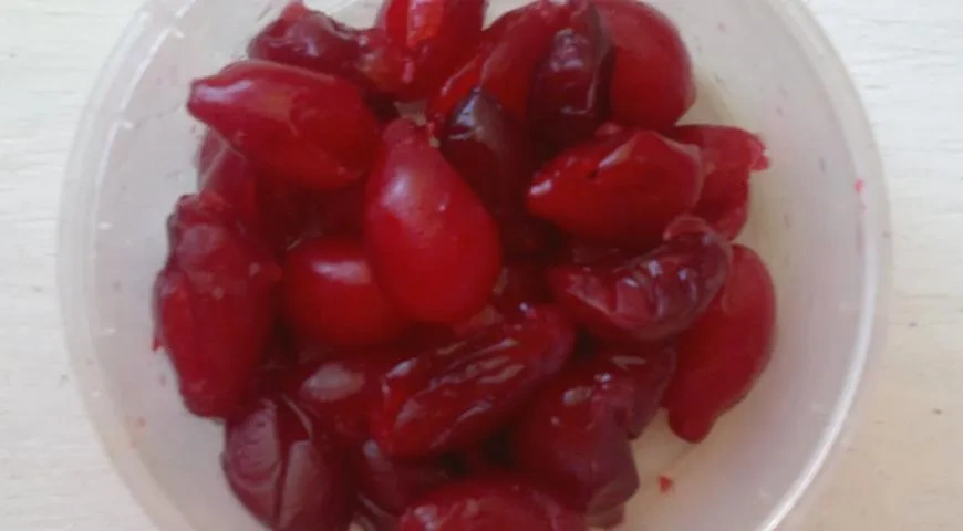 Галета с творогом, яблоками и кизилом: шаг 7