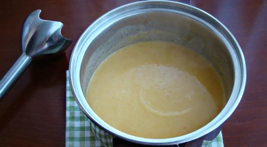 Гороховый суп Палитра осени: шаг 7