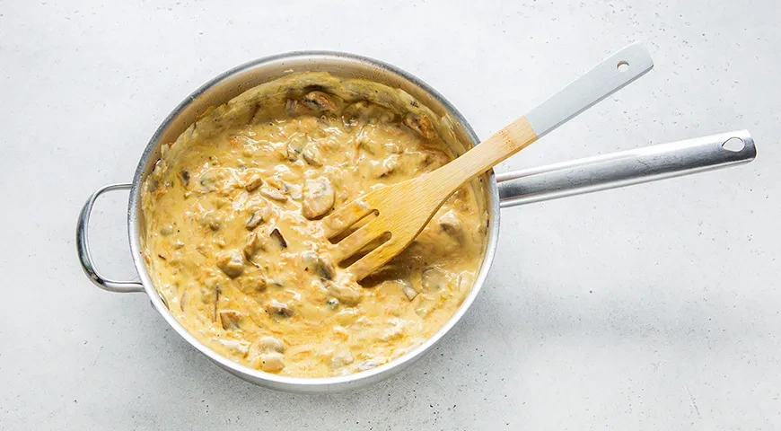 Грибная подлива из шампиньонов: шаг 7