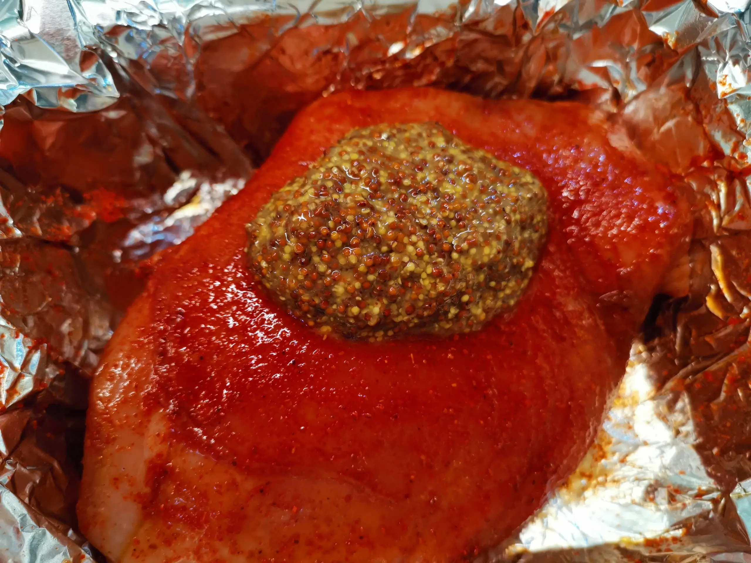 Шаг 7: Грудка индейки в фольге