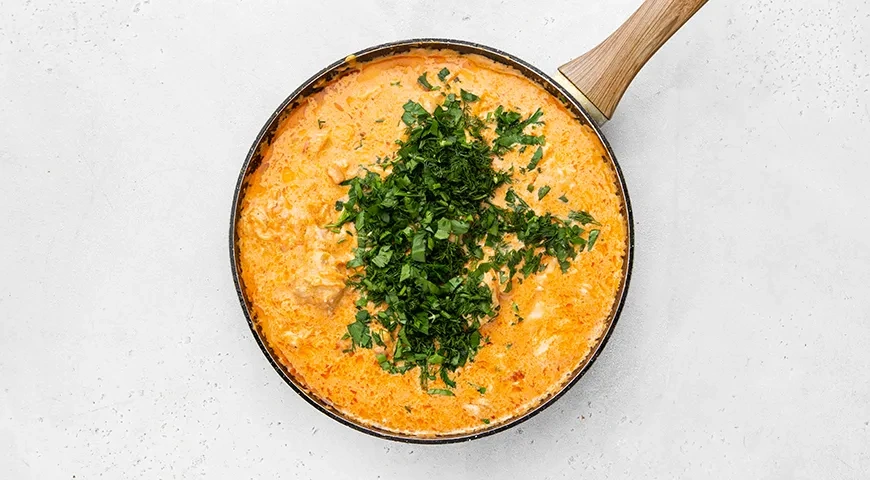 Гуляш из курицы с подливкой: шаг 7