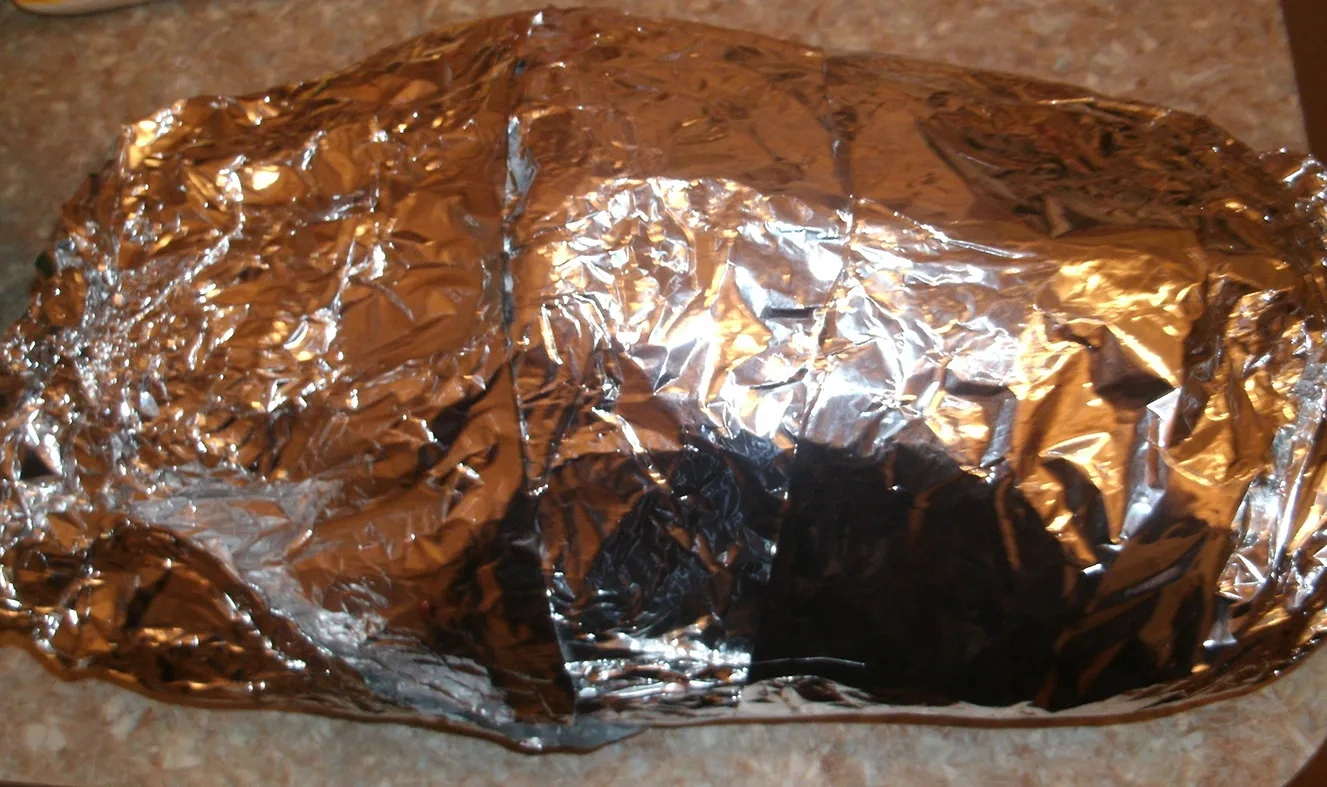 Гусь с клюквой, яблоками и орехами: шаг 7