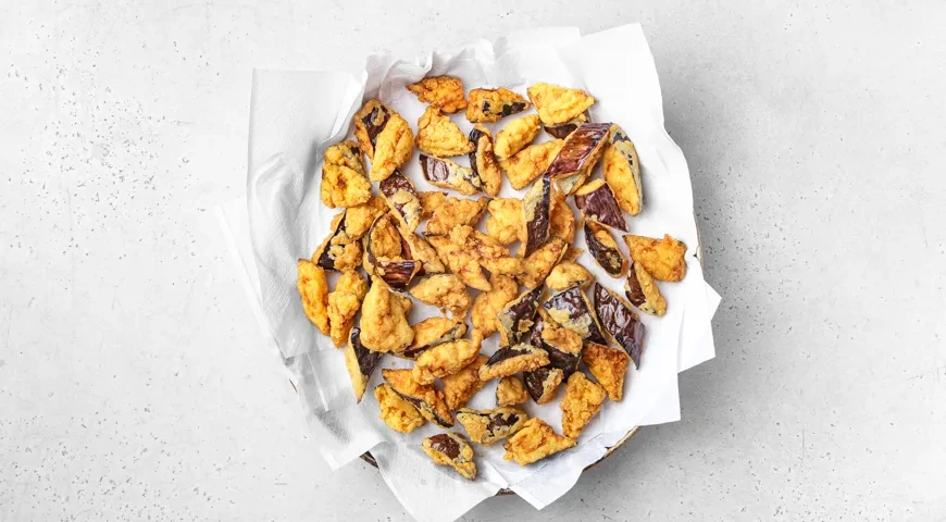 Хрустящие баклажаны в кисло-сладком соусе: шаг 7