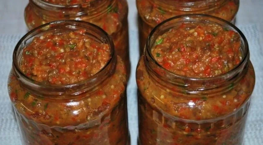 Икра из запеченных яблок и овощей: шаг 7