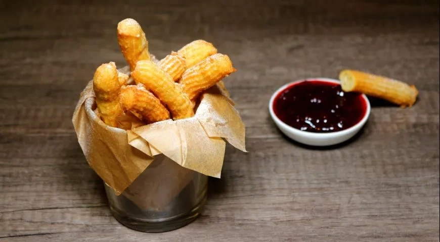 Испанский десерт чуррос: шаг 7