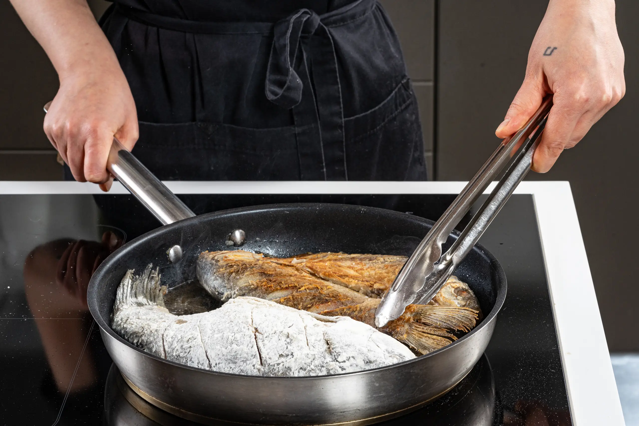 Шаг 7: Караси в сметане