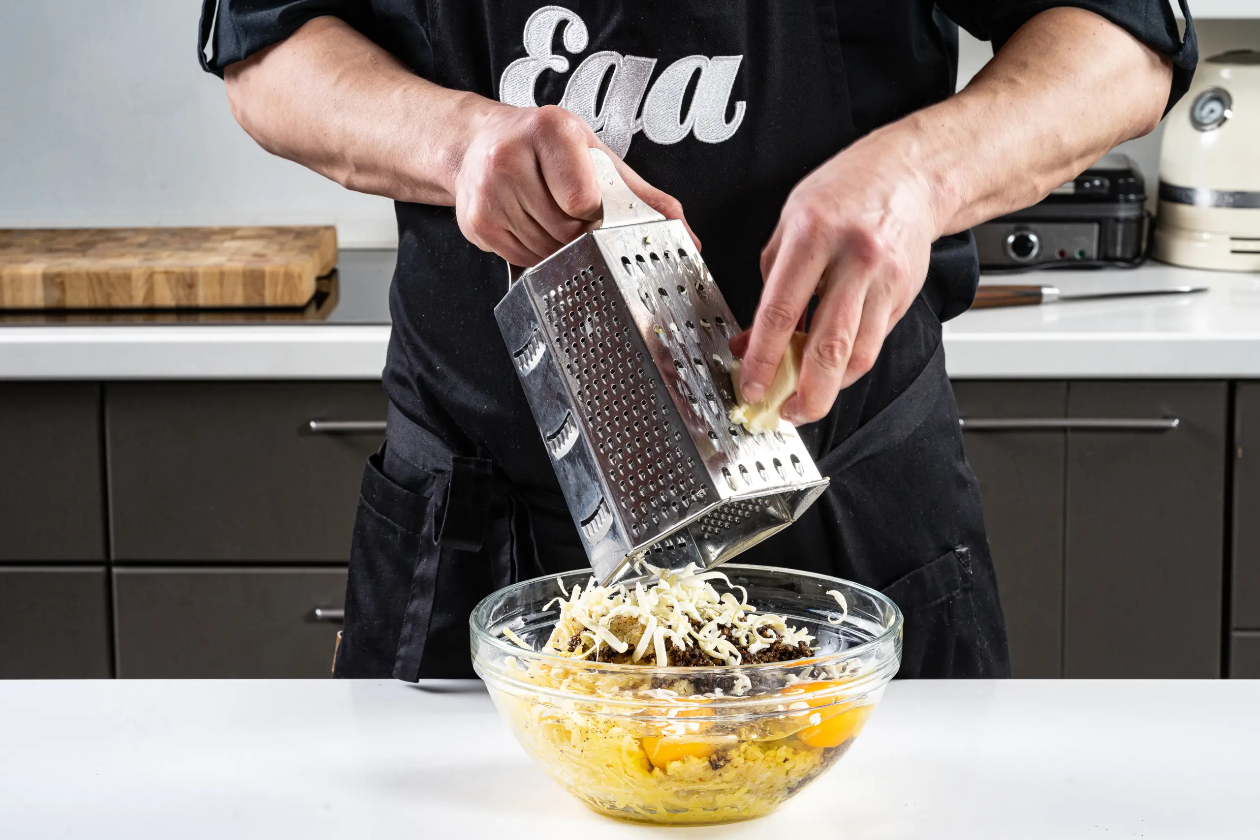 Шаг 7: Картофельные котлеты с грибами