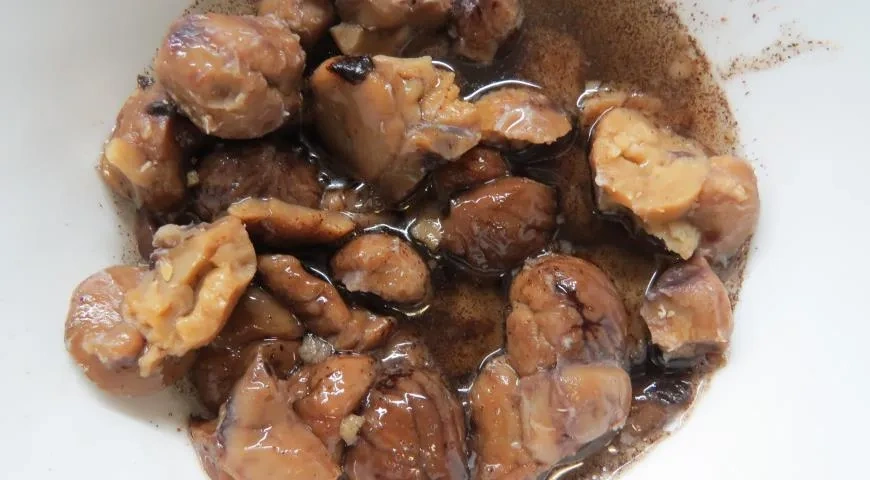 Каштановый торт: шаг 7