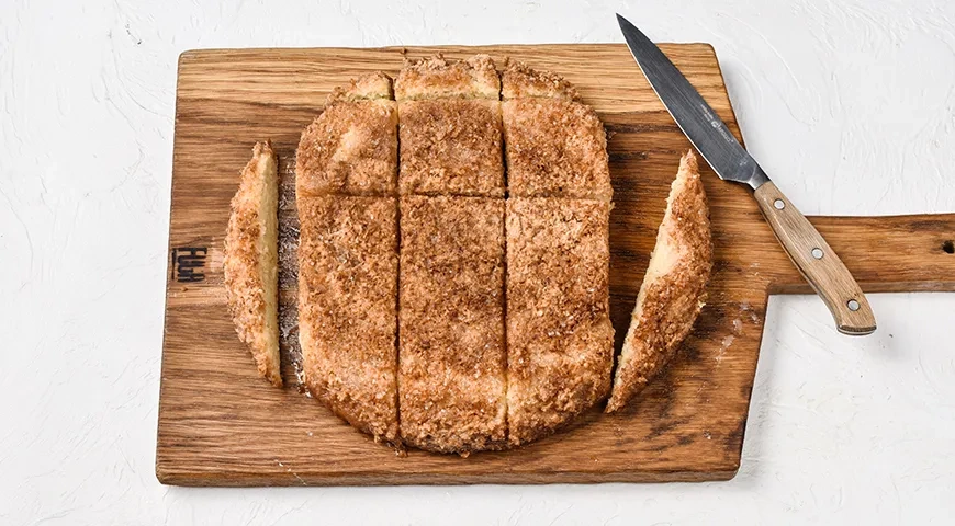 Кокосовый пирог на кефире со сливками: шаг 7