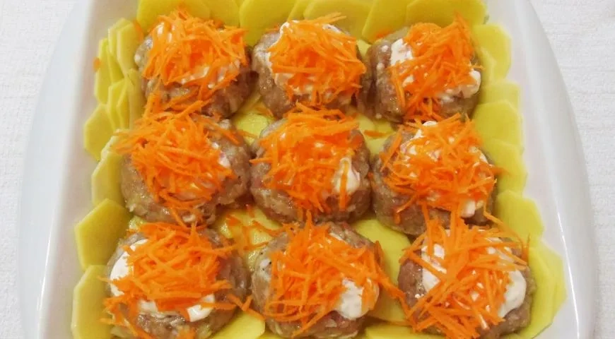 Котлеты с картошкой в духовке: шаг 7