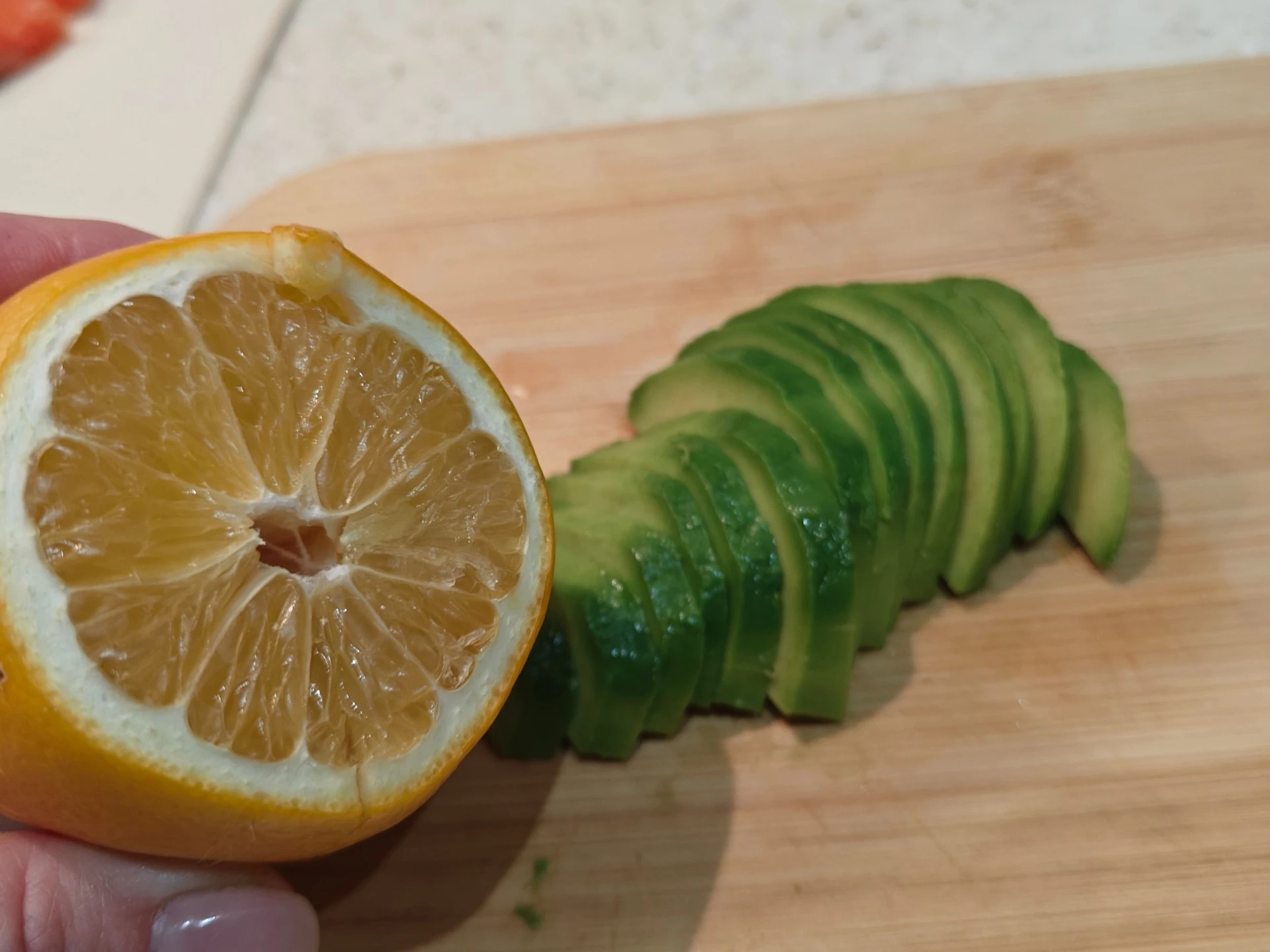 Шаг 7: Круассан с красной рыбой