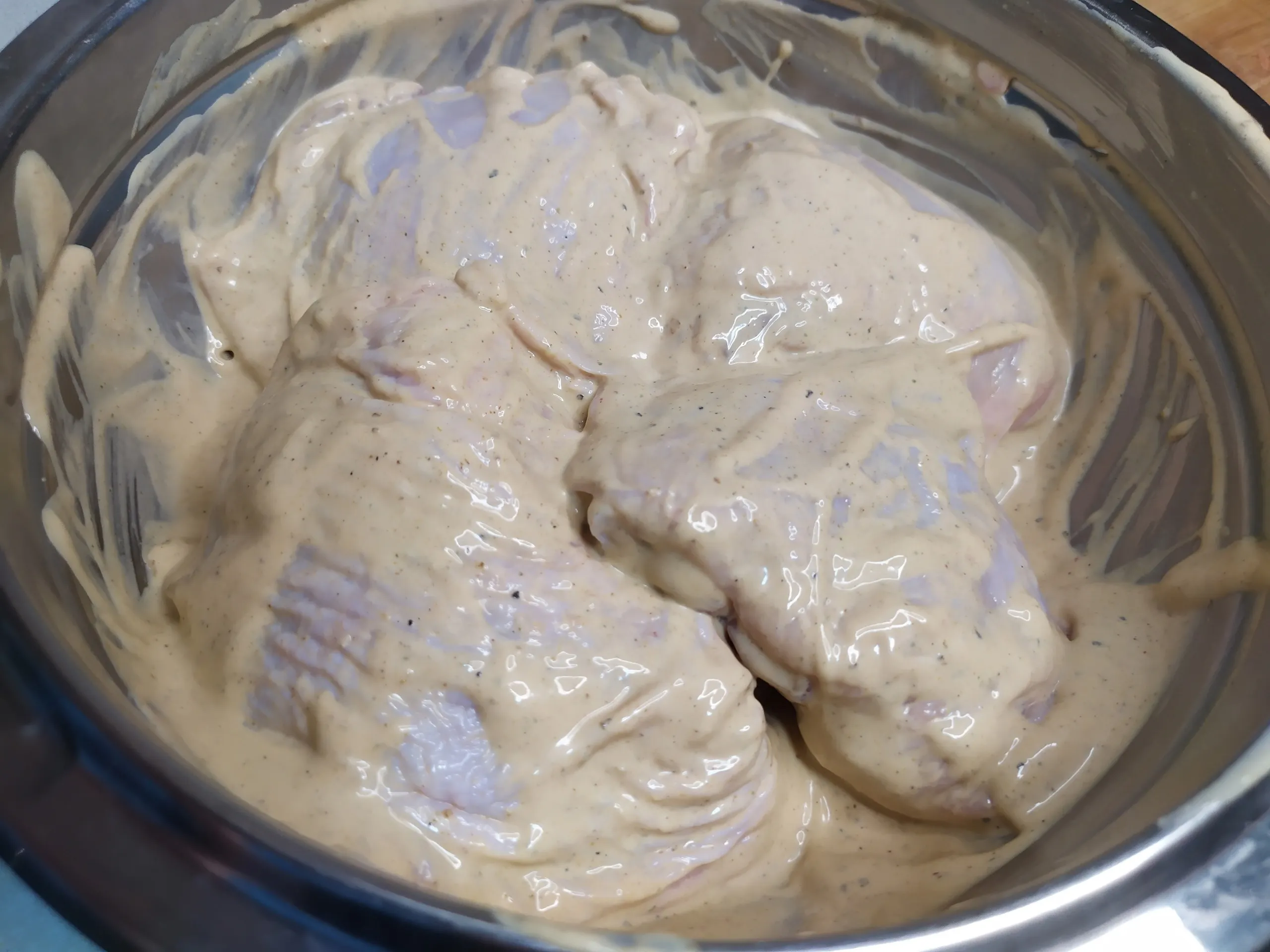 Шаг 7: Куриные бедра с горчицей