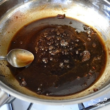 Шаг 7: Курица в медовом соусе