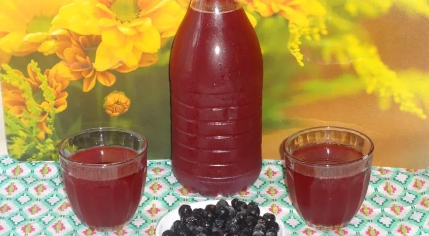 Квас из черноплодной рябины: шаг 7