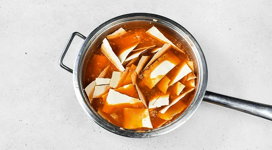 Ленивая лазанья на сковороде: шаг 7