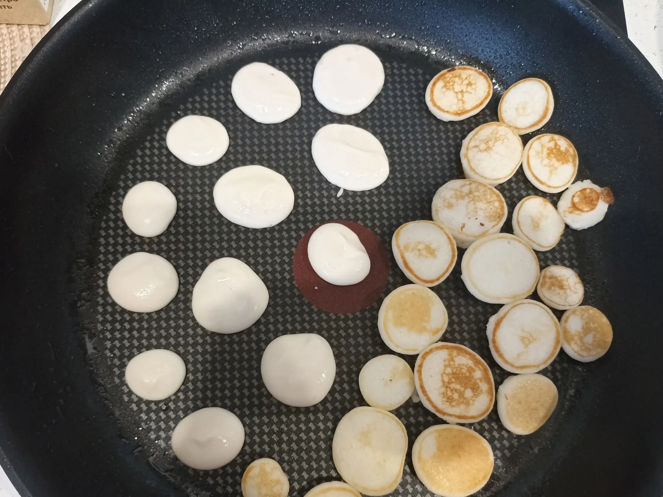 Шаг 7: Маленькие рисовые панкейки с шоколадом для любимой