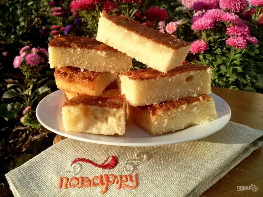 Шаг 7: Манник на молоке