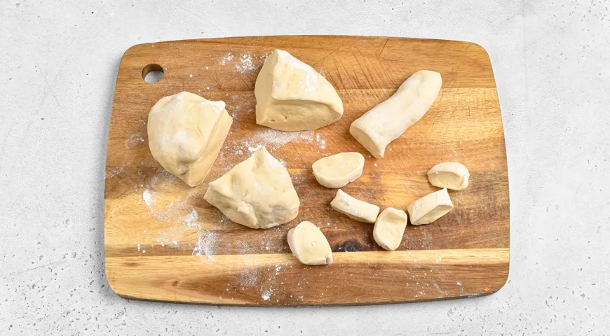 Манты на сковороде: шаг 7