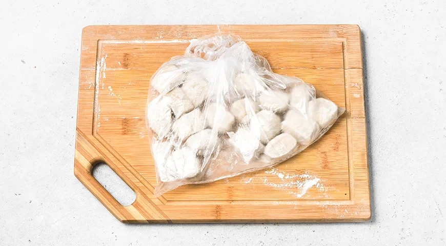 Манты с курицей: шаг 7