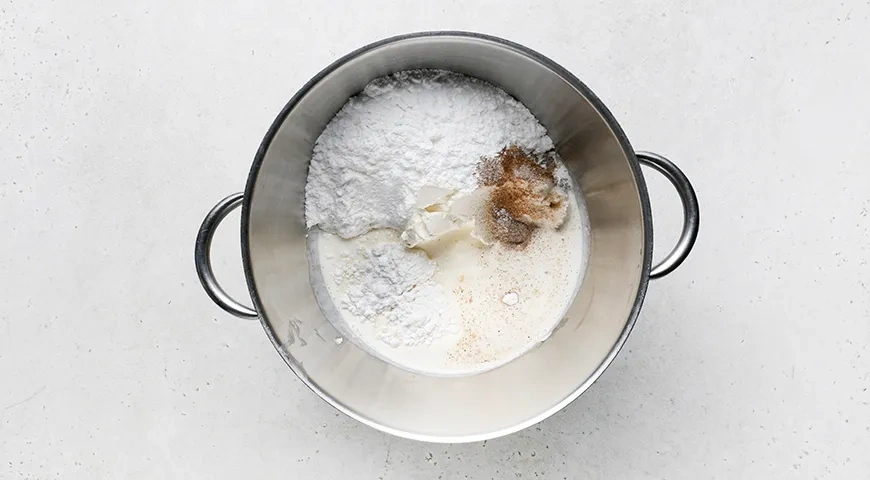 Медовик с крем-чизом: шаг 7