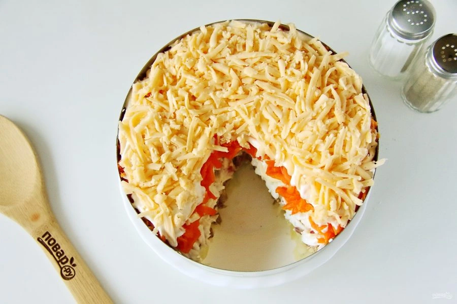 Шаг 7: Мимоза на год крысы