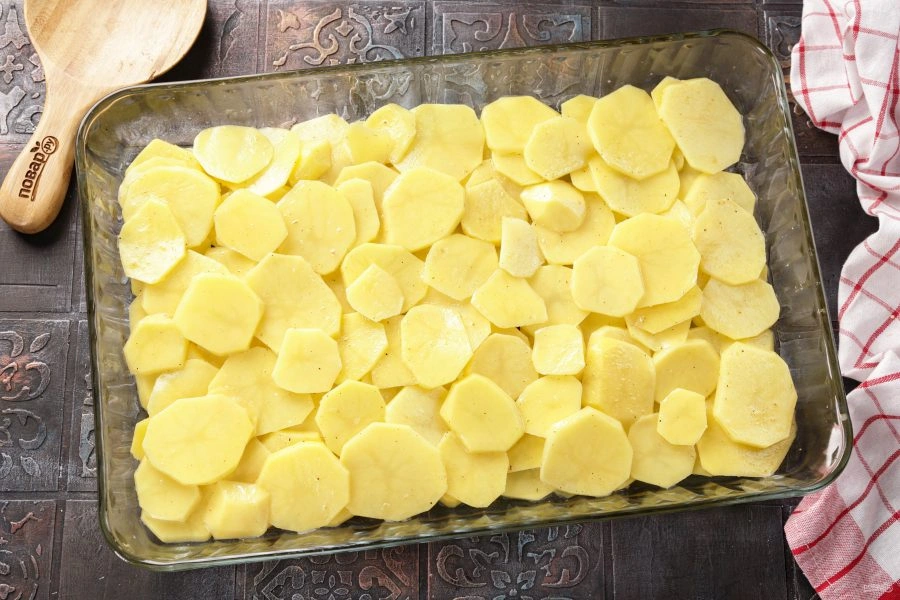 Шаг 7: Мясо пофранцузски из куриного фарш а