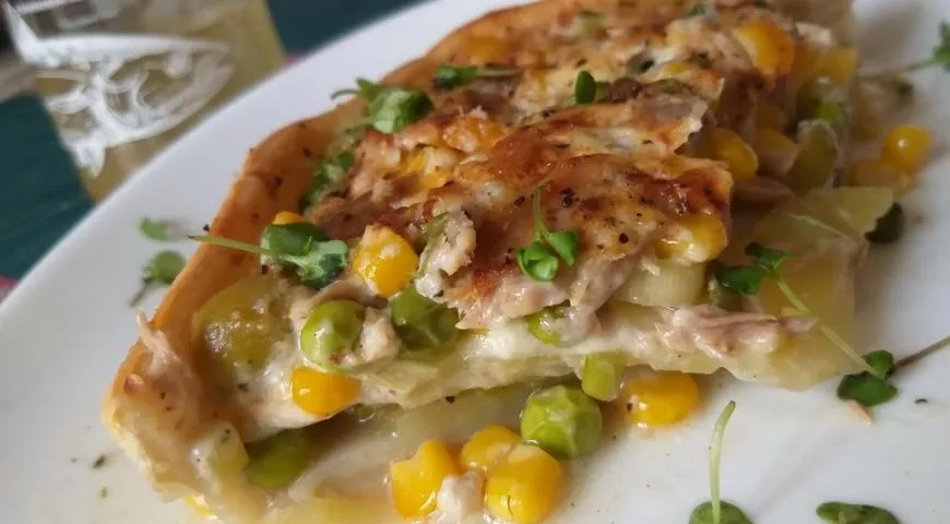 Неаполитанский пирог с тунцом: шаг 7