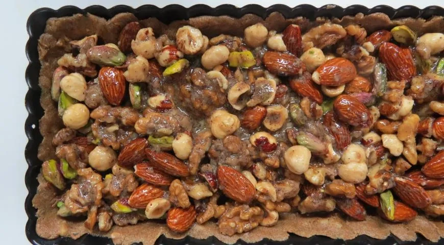 Очень ореховый тарт: шаг 7