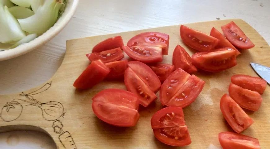 Оджахури из свинины по-грузински: шаг 7