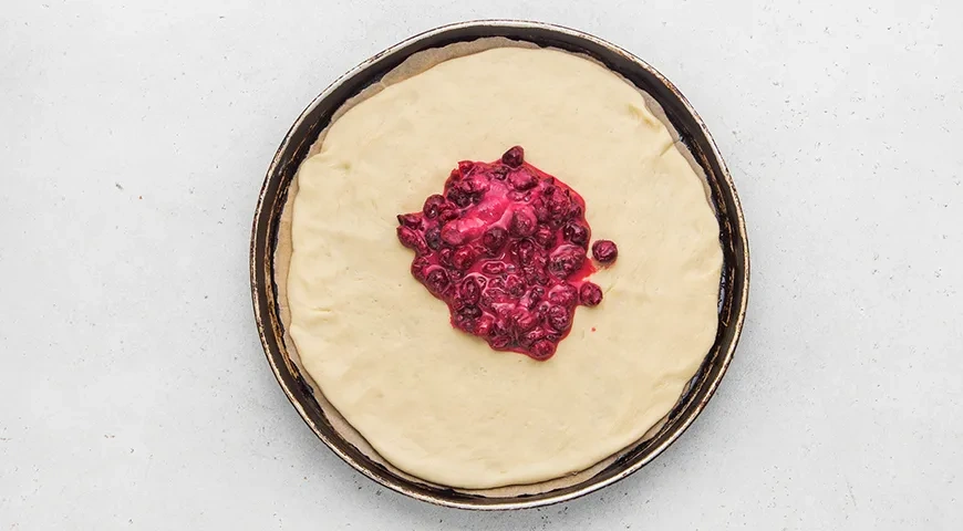 Осетинский пирог с вишней (балджин): шаг 7