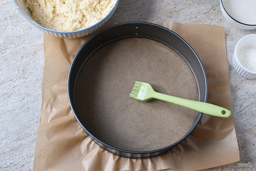 Шаг 7: Открытый пирог с брусникой