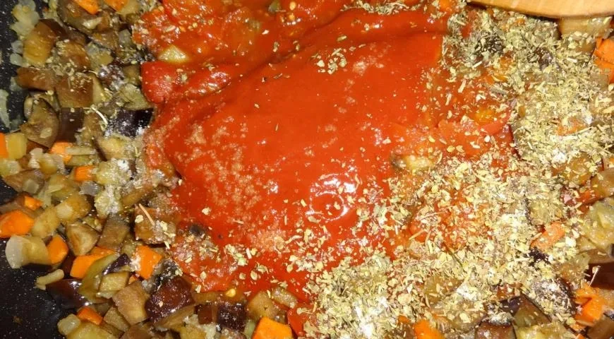 Овощная лазанья с соусом бешамель: шаг 7