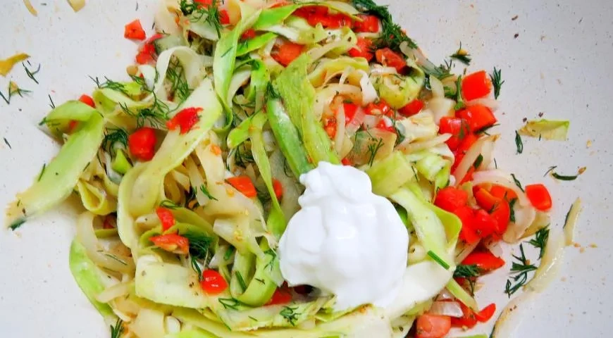 Папарделли из кабачков: шаг 7