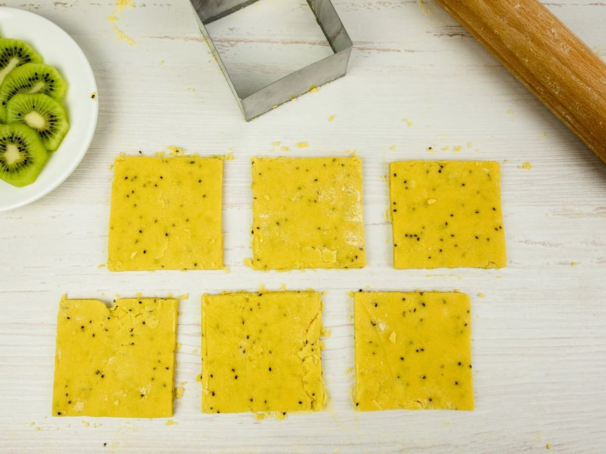 Шаг 7: Печенье с киви