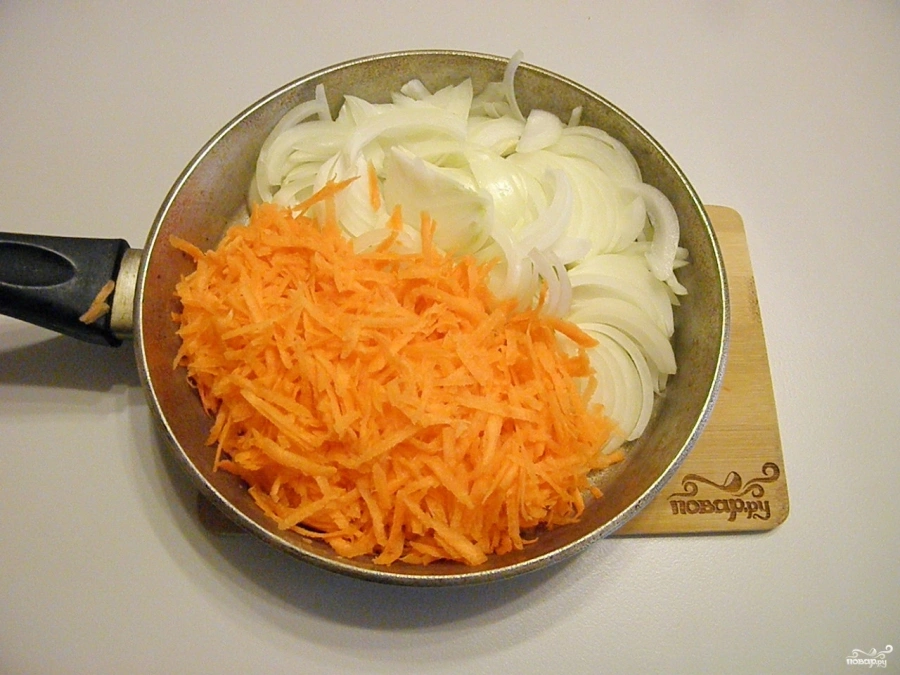 Шаг 7: Печеночный торт из куриной печени