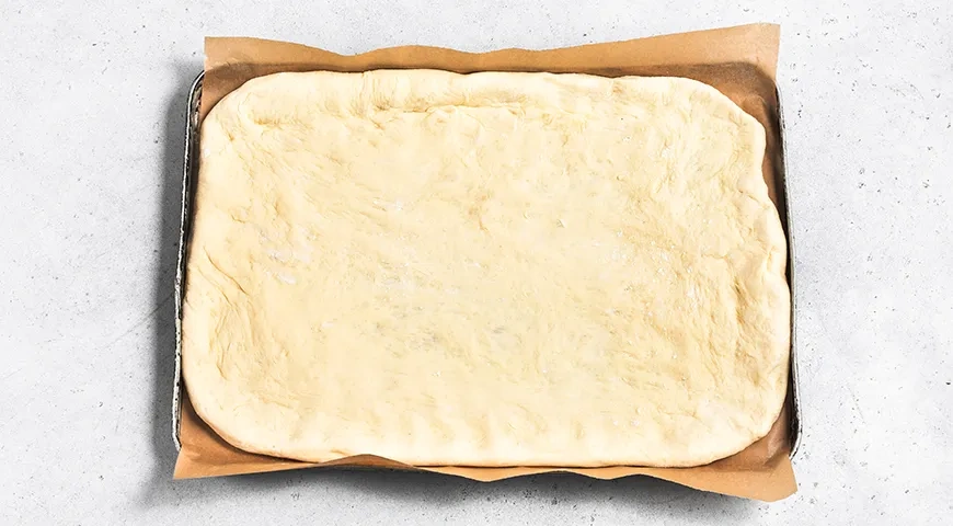 Пицца с курицей и грибами: шаг 7