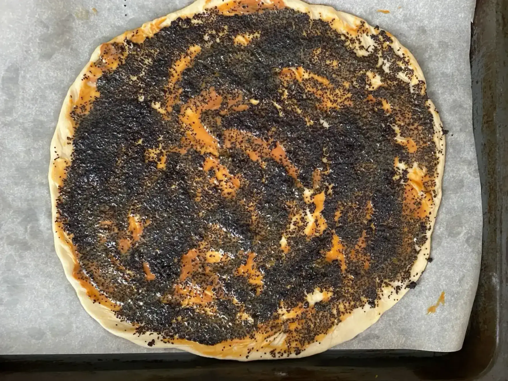 Пирог «Рождественская звезда»: шаг 7