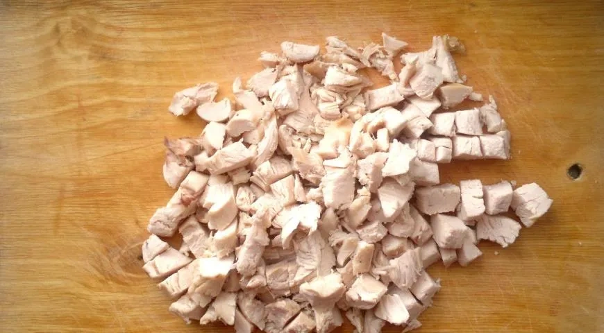 Пирог с курицей и грибами: шаг 7