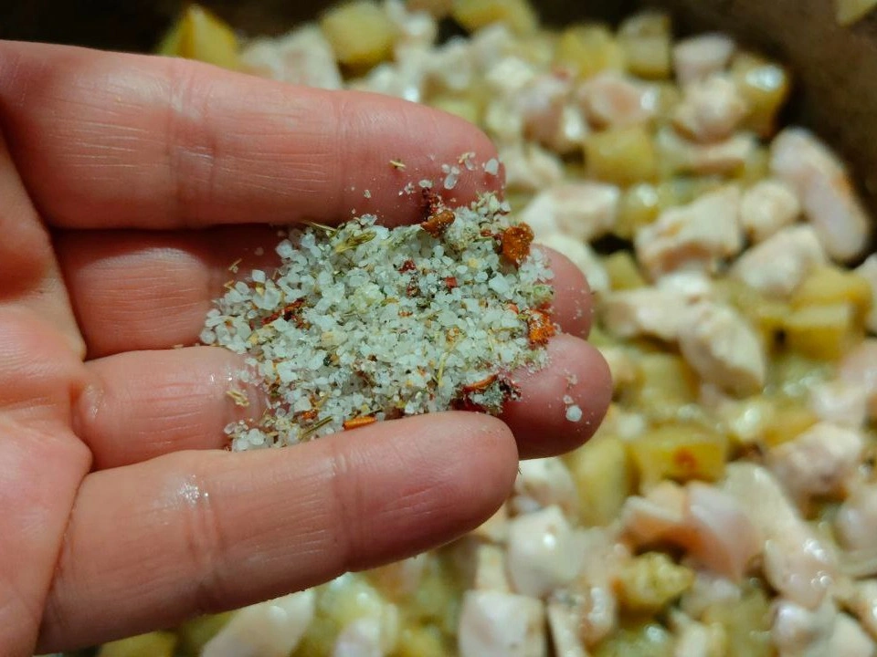 Шаг 7: Пирог с курицей и баклажаном