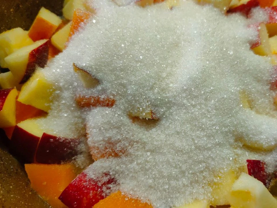 Шаг 7: Пирог с яблоками и тыквой