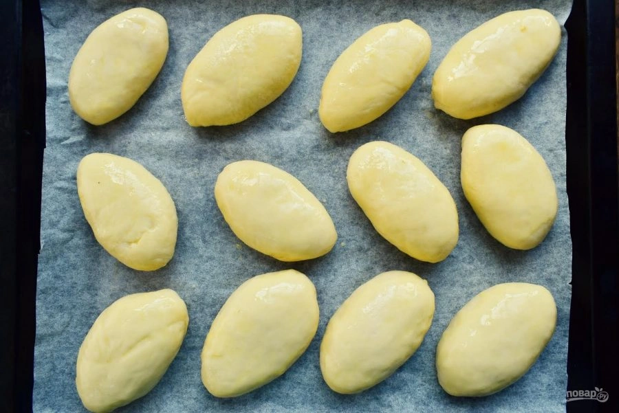 Шаг 7: Пирожки в духовке