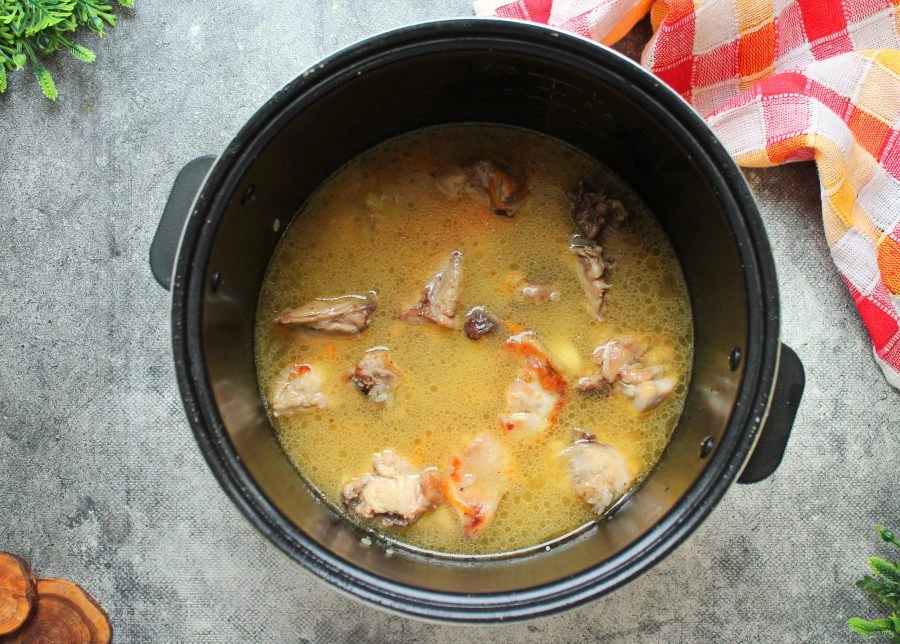 Шаг 7: Плов с курицей в мультиварке