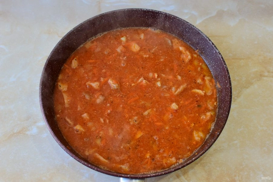 Шаг 7: Подлив из свинины