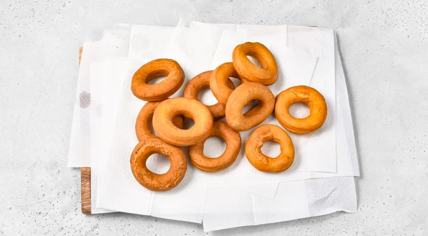 Пончики на кефире: шаг 7