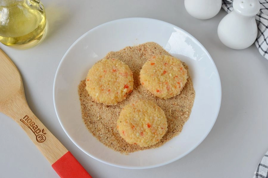 Шаг 7: Постные котлеты из пшена